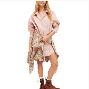 Free People Taia Dress in Pink